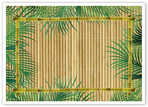 García de Pou 500 Unidades - 155.70 Mantelines Individuales de Papel Palms, 70 G/M2, 31 x 43 cm, Multicolor