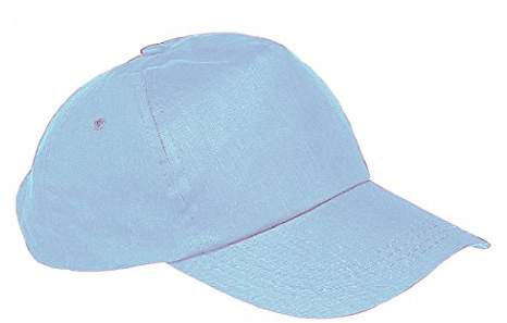 Morefaz Unisex Jungen Mädchen Mütze Baseball Cap Hut Kinder Kappe TM (Hellblau)