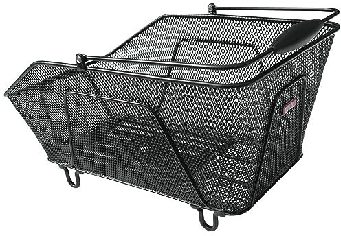 Asista Unisex – Erwachsene Hinterradkorb-2128213101 Hinterradkorb, Schwarz, 47x30x20cm