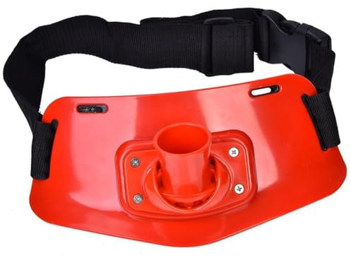 Angeln Kampfgürtel Einstellbare, Angelrute Taillen-Kampfgürtel Fischen Bauch Top Angeln Kämpfen Taille Verstellbarer Angelrutenhalter Gürtel Kampfgurt Bauchgurt Angelrute Pole Halter Taille Kampf