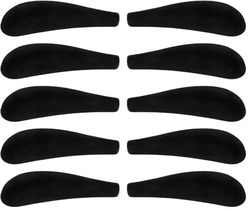 Alipis 10 Hombreras para Perchas De Ropa Soporte De Hombro Terciopelo Antideslizante 5.51X1.77X1.18 Pulgadas para Suéteres Trajes Y Prendas Delicadas Organización De Armario