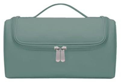 Borsa per asciugacapelli, copertura impermeabile per asciugacapelli, borsa da viaggio asciugacapelli custodia portatile in pelle PU, borsa da viaggio antipolvere per asciugacapelli Supersonic -verde
