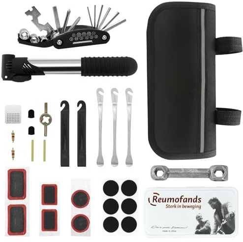 Kit attrezzi per la riparazione della bicicletta, set di attrezzi per bicicletta, set di riparazione per bicicletta multitool