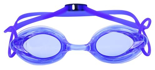 Lunettes de natation anti-buée pour enfants, protection UV, coussin en silicone anti-fuite, bandeau réglable pour enfants de 2 à 12 ans, parfaites pour les cours de natation, les vacances à la piscine