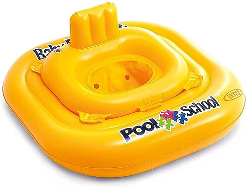 Intex Babyschwimmsitz Deluxe gelb 79 x 79 cm