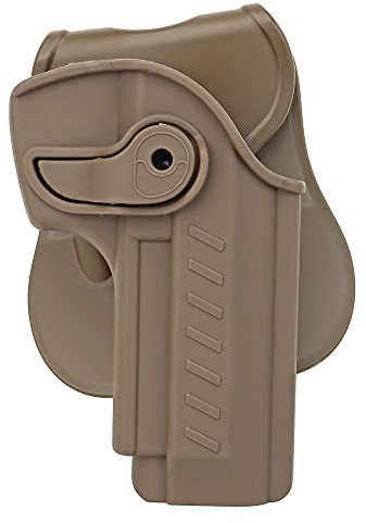 ACEXIER M92 Airsoft Holster Taktisches Pistolenholster Gürtel Weste Zubehör Einstellbares MOLLE Quick Pull Holster