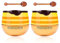 KYDA 2 Pcs Honey Balm Lip Balm, Feuchtigkeitsspendende Lippenmaske für Tag & Nacht Lippenpflege, Aufhellen der dunklen Lippenfarbe Reduzieren Sie Lippenlinien & Falten, Lippenpeeling Lip Moisturizer