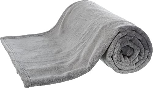 Trixie Kimmy Decke für Hunde, Plüsch, 100 × 75 cm, grau - 37211