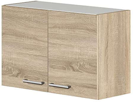 Flex-Well Hängeschrank Küche - 80 cm breit - Sonoma Eiche – Salerno