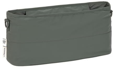 LÄSSIG Baby Kinderwagenorganizer Buggy Organizer Kinderwagentasche inkl. Kinderwagenbefestigung/Buggy Organizer olive