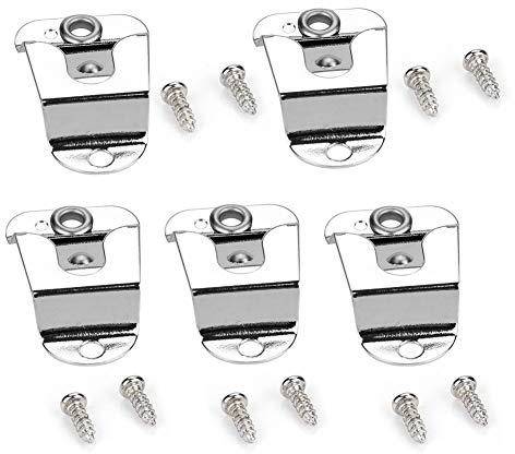 5 Pièces Clip de Suspension de Microphone à Main Support de Microphone Vis Clip Montage Radio Compatible TM471 TM281