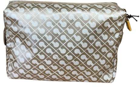 GHERARDINI POCHETTE - Porta Tutto Necessaire GRANDE CHIUSO da ZIP GH 0433 (CRETA)