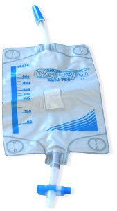 CYSTOBAG Mini Beinbeutel - unsteril - 750 ml - 50 cm Schlauch (kürzbar) - 10 Stück
