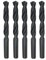 Weischer® - HSS-R Spiralbohrer Ø 10,0 mm | 5 Stück | Stahlbohrer Metallbohrer Eisenbohrer | Bohrer für Metall, Stahl, Aluminium, Eisen | stabil & bruchfest