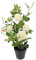 Rosenbusch im Topf Rosen Rosenstock Rosenbäumchen Kunstrosen Seidenblumen Kunstpflanzen Kunstblumen Kunstbaum Dekobaum Kunstpflanzen Pflanzen Dekopflanze Seidenpflanze Zimmerpflanze Deko Büropflanze
