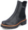 Rieker Damen Chelsea Boots 72690, Frauen Stiefeletten,uebergangsschuhe,uebergangsstiefel,Schlupfstiefel,hoch,Stiefel,schwarz (00),42 EU / 8 UK