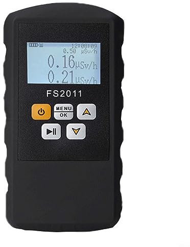 Geiger FS2011 Compteur pour compteur Geiger Détecteur de rayonnement nucléaire Dosimètre personnel Beta Y Testeur de radioactivité à rayons X avec batterie