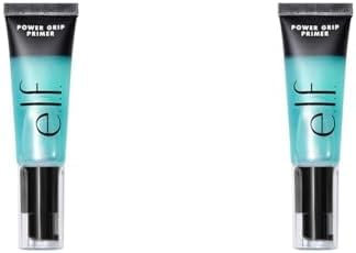 e.l.f. Power Grip Primer, Gel-Based & Hydrating Face Primer For Smoothing Skin & Gripping Makeup, Moisturizes & Primes, 6 Oz, Clear (Pack of 2)