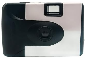 HUANGING Classica macchina fotografica usa e getta con obiettivo da 1,378 pollici, ideale per bambini, velocità 1/120 s per riprese chiare per le vacanze