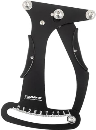 BDJXOZYH Misuratore di tensione dei raggi semplice da usare professionale per mountain bike, tensiometro nero