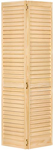 Kimberly Bay Bi-fold Closet Door, Louver Louver Plantation (30x80)