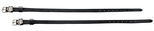 RIDING WORLD Unisex 922069 Krone Sporenriemen, Schwarz, Einheitsgröße