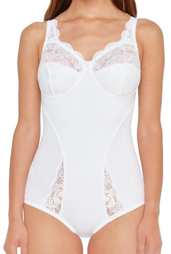 SUSA Damen Body ohne Bügel - Latina 6538 - Verschiedene Größen & Farben - Bequeme Shapewear Mieder für Frauen - Figurschmeichelndes Design - Ideal für Alltag & besondere Anlässe
