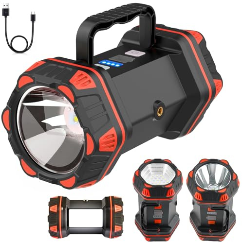 Led Camping Lantern Rechargeable, Camping Lights 1500lm, 8 Light Modes, Emergency Flashlights For Emergencies, Portable Light 12h Standby, Battery Powered Lantern For Power Outages, Hurricane, Hiking.