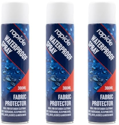 PNJB Waterproof Spray, Aerosol Spray, Waterproof for Outdoor Clothing, Multipurpose, Outdoor Activities, All-Weather Protection, Fabric Sleeping Bags Protector,300ml, (3PCS)