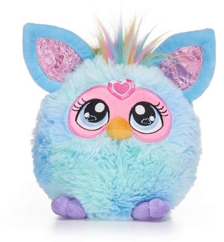 UKToyworld Pastel Furby Plüsch, flauschig, 17 cm, Blau