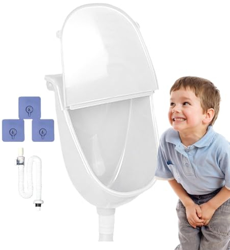 Väggmonterad urinal | Kommersiell väggurinal med lock - Toalett med justerbar sköld urinary med slang för trädgård fordon camping