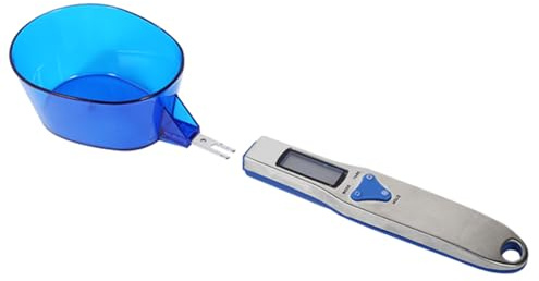 Irfora 500/0,1 G Digital Skedvåg med Spegeleffekt, Avtagbara Skedar och LCD-skärm för Kök, Labb, Medicin och Mer