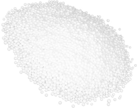 DECOMELODY Riempimento per Pouf Palline di Schiuma 5-7 MM Imbottitura per Poltrone a Sacco e Divani Relax Materiale Resistente per Isolamento Termico e Acustico Uso Multifunzionale per