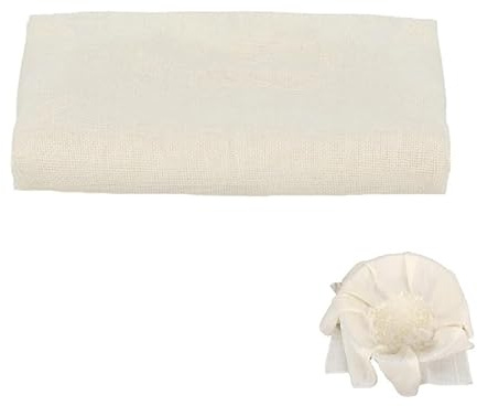 Ultra Fine Filter Reusable Cheese Cloth, 50×50 cm / 19.7×19.7 inch Food Grade Washable Durable Lint-Free Cotton Strainer for Cheese, Yogurt, Nut Milk, Tofu, Cold Brew Coffee, Baking and Cooking