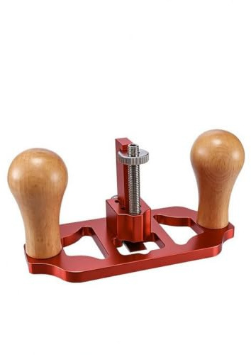KiBcsLic Rabot de Défonceuse Compact à Rainurer en Alliage Aluminium | Rabot à Rainurer Manuel, Outil de Sculpture pour Travail du Bois, Équipement de Menuiserie pour Ébénistes et Artisans
