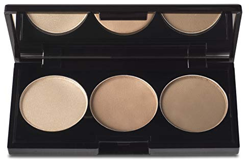 Stargazer 3 Shade Contour Palette Dark With Full Mirror.
