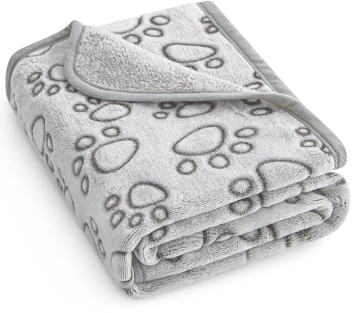 Stuffed Small Dog Blanket for Puppy Cat Bed, Washable Indoor Dog Beds & Furniture, Soft 24 * 32 inches Blanket Small Pet Supplies