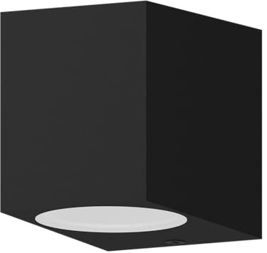 CALEX - Outdoor Wall Light Sanremo, Downlight, GU10, IP54 Waterproof, Indoor and Outdoor, Black