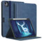 HEISHAYU Coque pour iPad Pro 11 Pouces M4 2024 (5ème génération), étui en TPU avec Pencil Porte-Stylo,Bleu