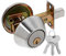 Holibanna Heavy Duty Single Cylinder Hidden Deadbolt Lock Auxiliary Lock for Interior Doors Fits Door Thickness Secure Entry with Core Key