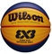 Wilson Unisex-Adult FIBA 3x3 Game Basketball, Blau/Gelb, 6