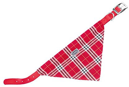 Nobby Halsband mit Tuch, rot L: 35 cm, B: 10 mm, 1 Stück