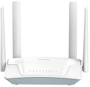 D-Link G403C 4G LTE N300 Wi-Fi Router (4G Download bis zu 150Mbps, Wi-Fi N300, Fast Ethernet LAN Ports, 4G/WAN Failover, WPA3, ohne Simlock)