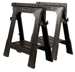 STANLEY Portable Folding Sawhorse (2 PK) (060864R)