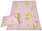 Kinder Bettwäsche 2-TLG (100x135cm / 40x60cm) Bettdecken Set, 100% Baumwolle - Babybettwäsche mit Motiv - Bärchen Rosa