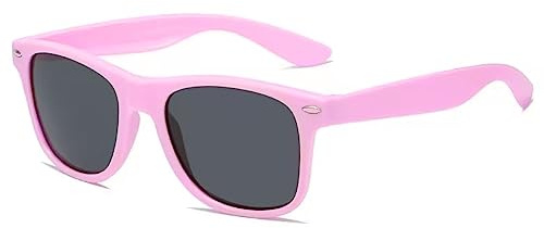 DRERIO Gafas de Sol Niño Rosa Navigator Protección UV para Niños, Niñas, Bebés, Niños, Gafas de sol polarizadas 3-8 años (Rosa)
