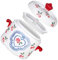 ABOOFAN 1stk Kleine Suppentasse Mini Backform Cocotte Topf Mini Tontöpfe Rumtöpfe Gärtopf Induktiontopf Metall Topf Auflafform Topf Griff Topf Stahltopf Bibimbap Keramik Dessertschale