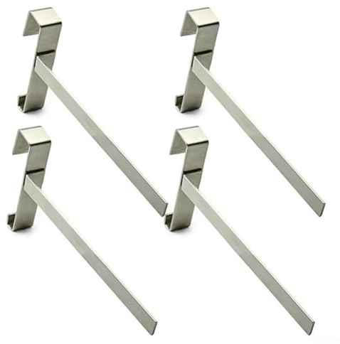 babominimer Lot de 4 supports de cadre de ruche en acier inoxydable pour apiculteurs – Outil de support de perchoir de 21,2 x 14,8 cm avec forte adhérence, résistant à la rouille et facile à nettoyer
