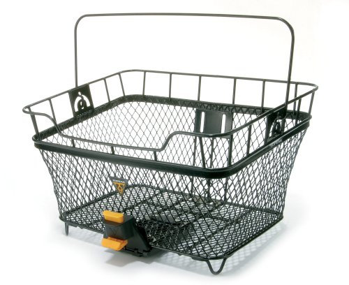 Topeak Unisex-Erwachsene MTX Rear Basket Hinterradkorb, schwarz, 15.9” x 13.2” x 9.5”