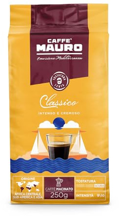 Mauro Kaffee Espresso - Caffé Classico, 250g gemahlen